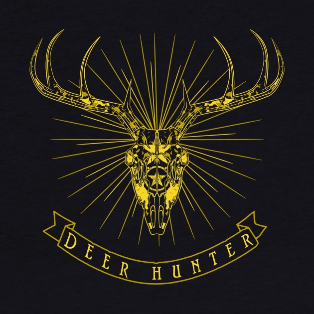 Gold Deer Hunter by AwePup